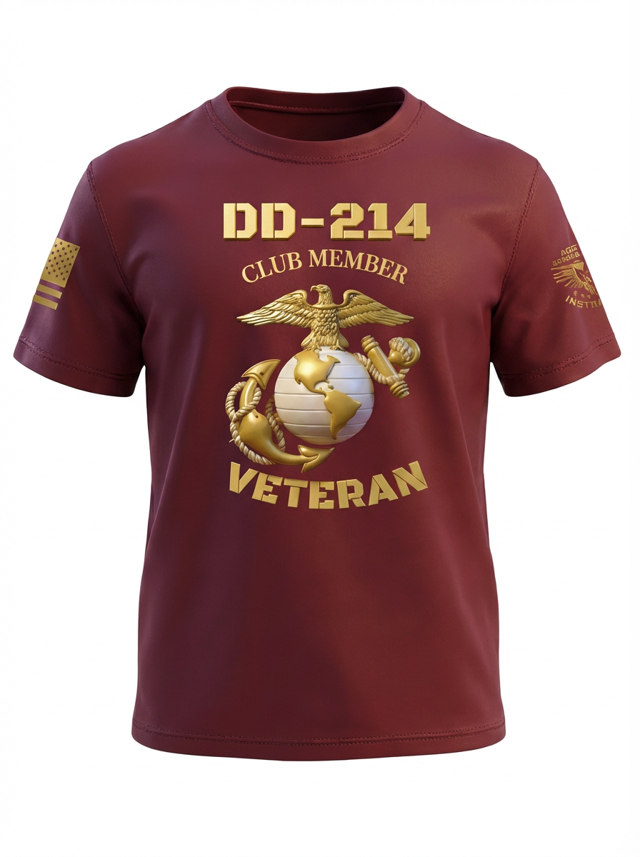 DD-214 CLUB MEMBER MARINE VETERAN