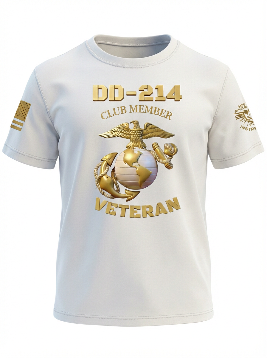 DD-214 CLUB MEMBER MARINE VETERAN