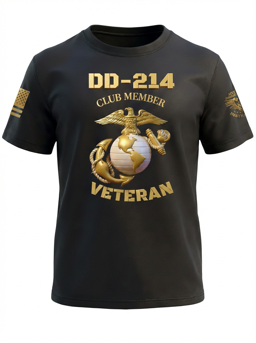 DD-214 CLUB MEMBER MARINE VETERAN