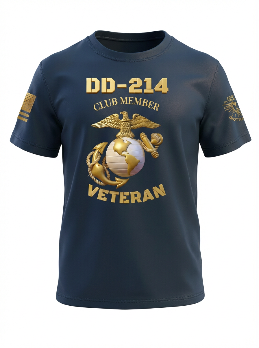 DD-214 CLUB MEMBER MARINE VETERAN