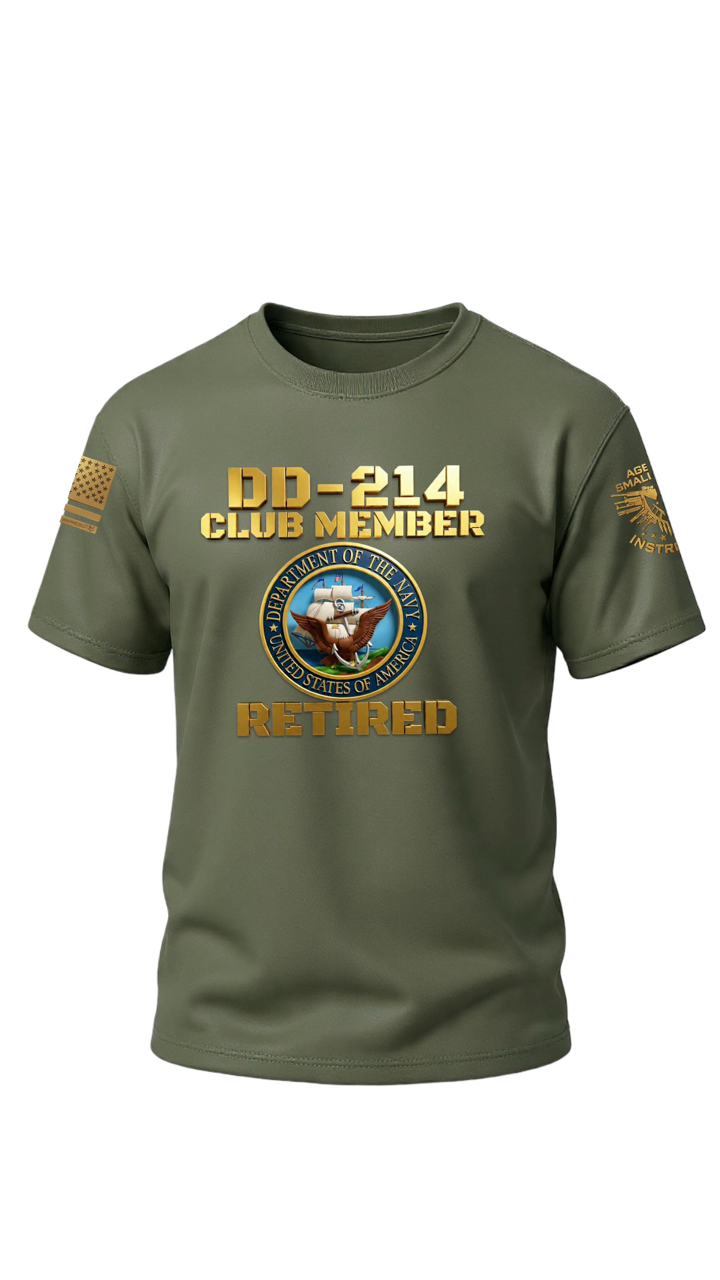 DD-214 CLUB MEMBER NAVY RETIRED
