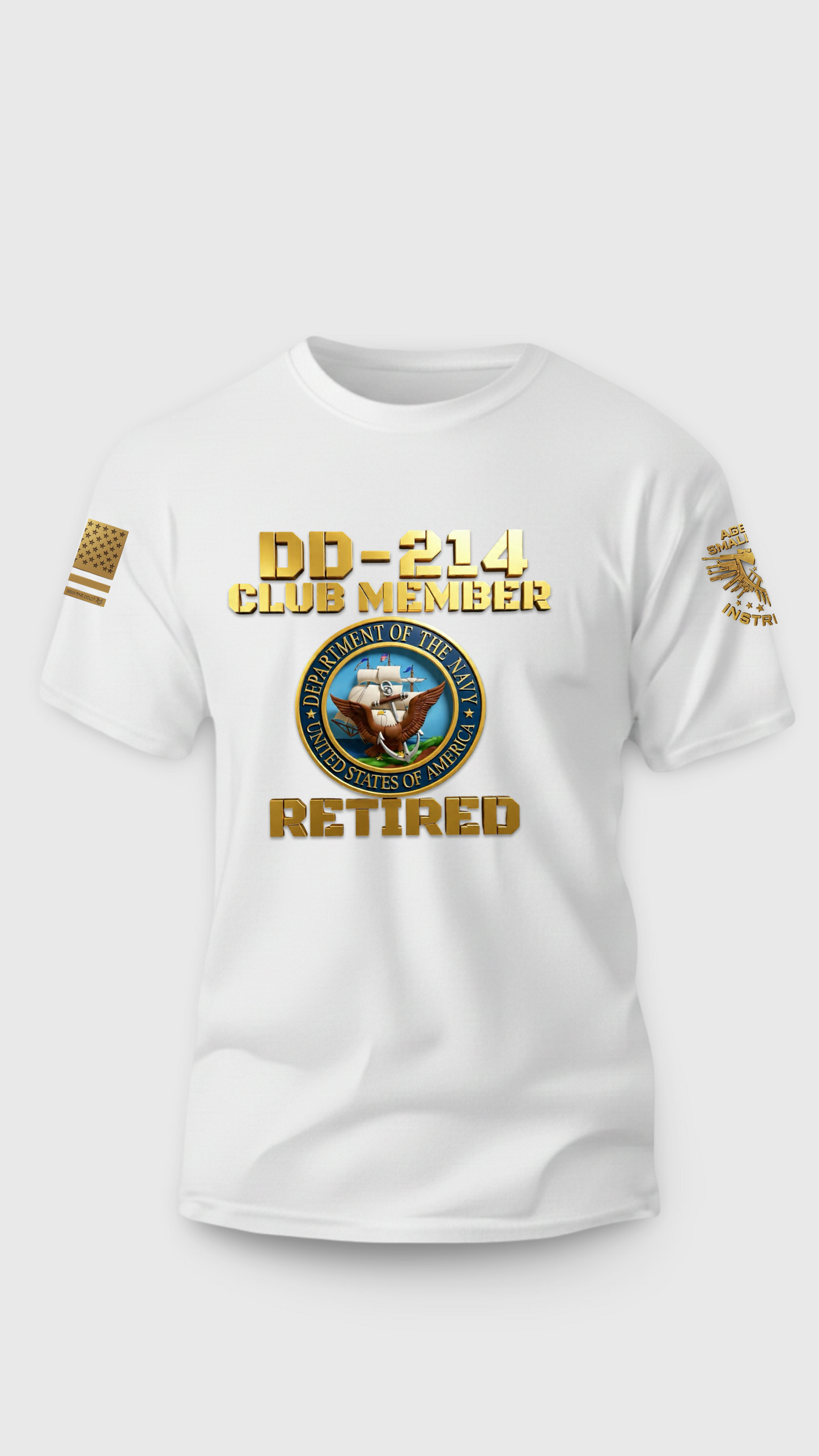 DD-214 CLUB MEMBER NAVY RETIRED